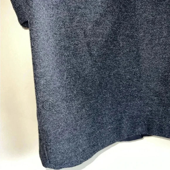 Lululemon All Days Softshell Wool Peacoat Charcoal Gray Women’s 4 - Picture 7 of 8